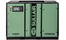 Sullair LS90S rotary screw industrial air compressor